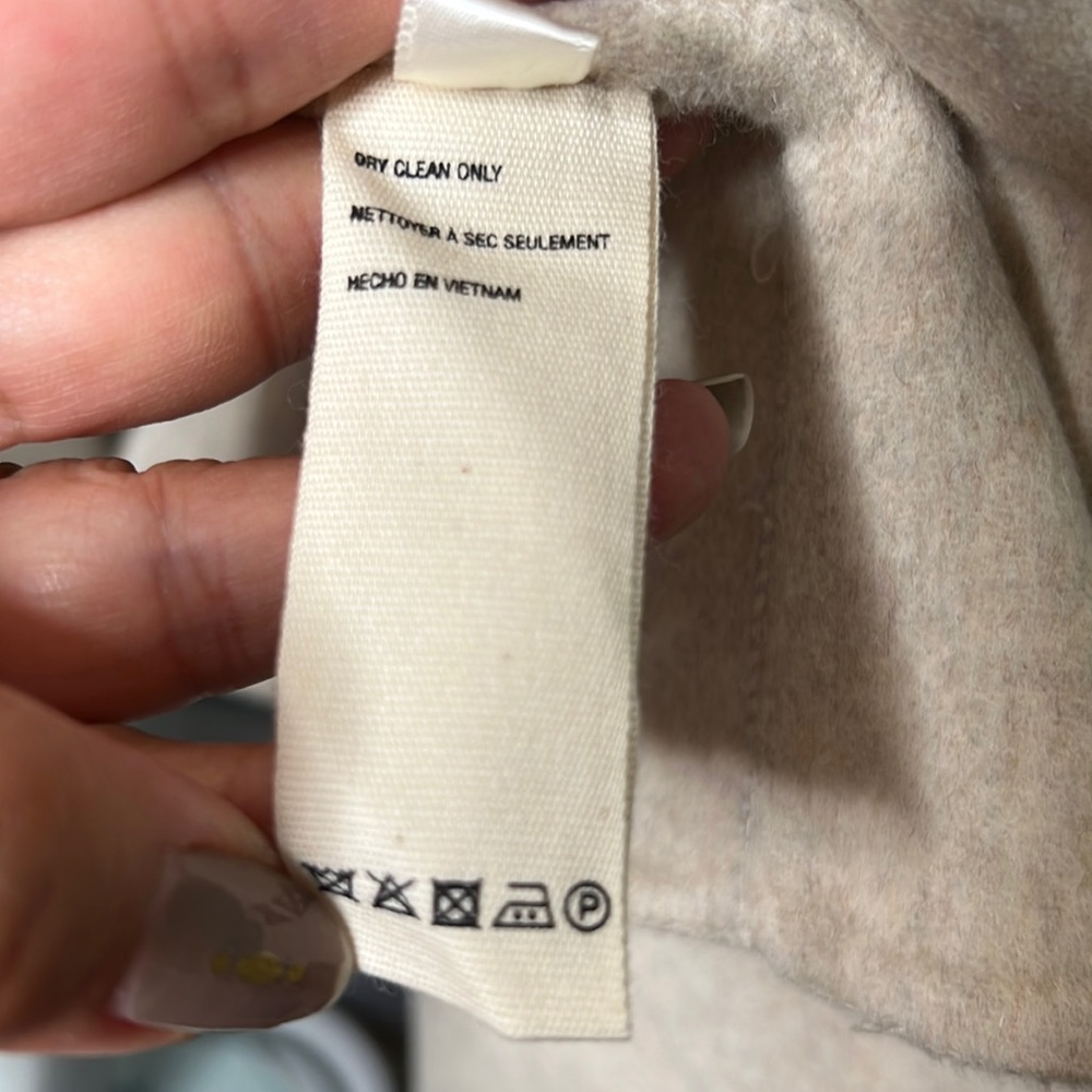 Free People Adore You Wool Coat Gray small and Medium - Picture 9 of 11